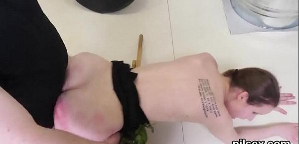  Peculiar teen was taken in butt hole assylum for uninhibited treatment